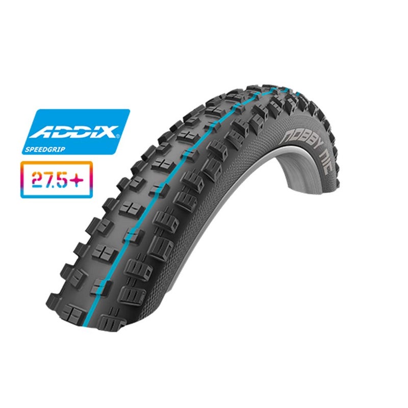 Schwalbe Rocket Ron Addix Folding Addix Speedgrip SnakeSkin 67TPI 20-45PSI 735g Tire, Black, 275" x 20/35" - Image 3